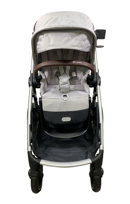 Shop Cybex Gazelle S Modular Stroller, 2024, Silver Frame, Lava Grey at Goodbuygears