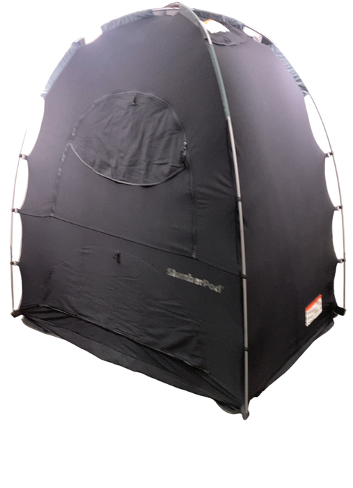 Shop SlumberPod 3.0 Sleep Canopy, Black with Grey Accents at Goodbuygears