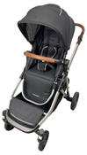 Shop Mockingbird Single to Double 2.0 Stroller, 2024, Black, Silver With Penny Leather, Windowpane at Goodbuygears
