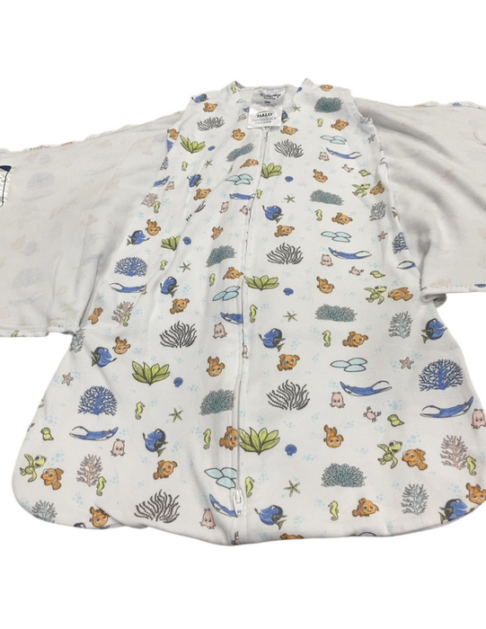 Shop Halo Organic Cotton SleepSack Swaddle, Newborn, Great Barrier Reef, Finding Nemo at Goodbuygears
