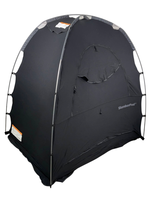 Shop SlumberPod 3.0 Sleep Canopy with Fan, Black with Gray Accents at Goodbuygears