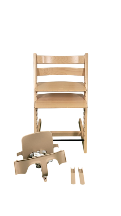 Shop Stokke Tripp Trapp High Chair With Baby Set, 1, Natural at Goodbuygears