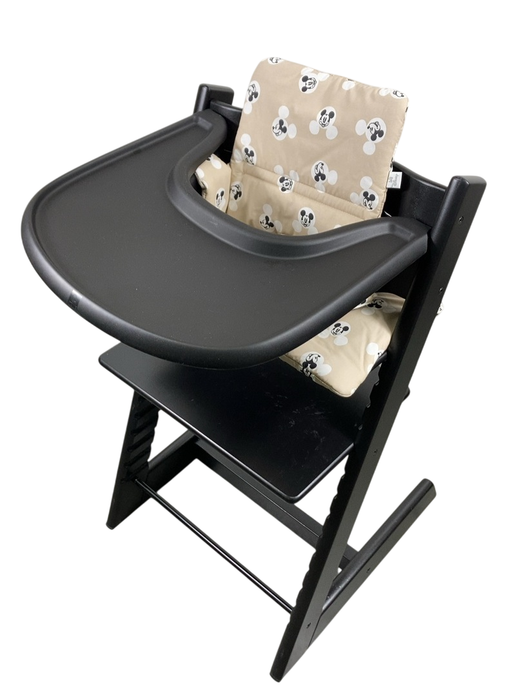 Shop Stokke Tripp Trapp Complete High Chair, 2, Black, Mickey Signature at Goodbuygears