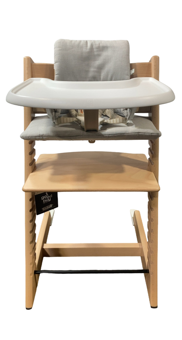 Shop Stokke Tripp Trapp Complete High Chair, Natural, Nordic Grey, 1 at Goodbuygears