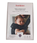 Shop BabyBjorn Baby Carrier Mini, Dark Purple Woven at Goodbuygears