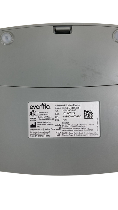 Shop Evenflo Advanced Double Electric Breast Pump at Goodbuygears