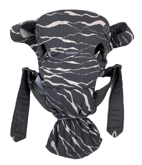 Shop BabyBjorn Baby Carrier Mini, Anthracite/Landscape Print Cotton at Goodbuygears