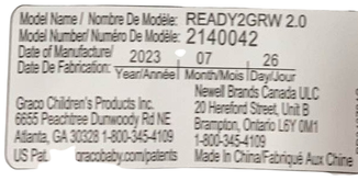 Shop Graco Ready2Grow 2.0 Double Stroller, 2023, Rafa at Goodbuygears