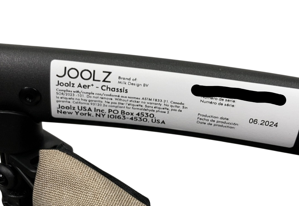 Shop Joolz Aer+ Stroller, 2024, Sandy Taupe at Goodbuygears