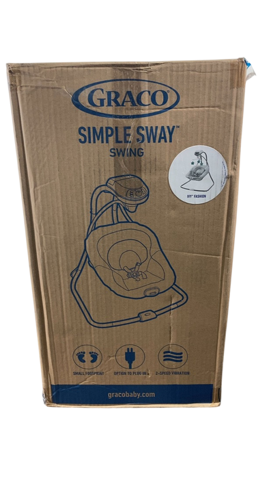 Shop Graco Simple Sway Baby Swing, Ivy at Goodbuygears