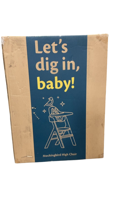 Shop Mockingbird High Chair, 2.0, Charcoal Black, Espresso Beech at Goodbuygears