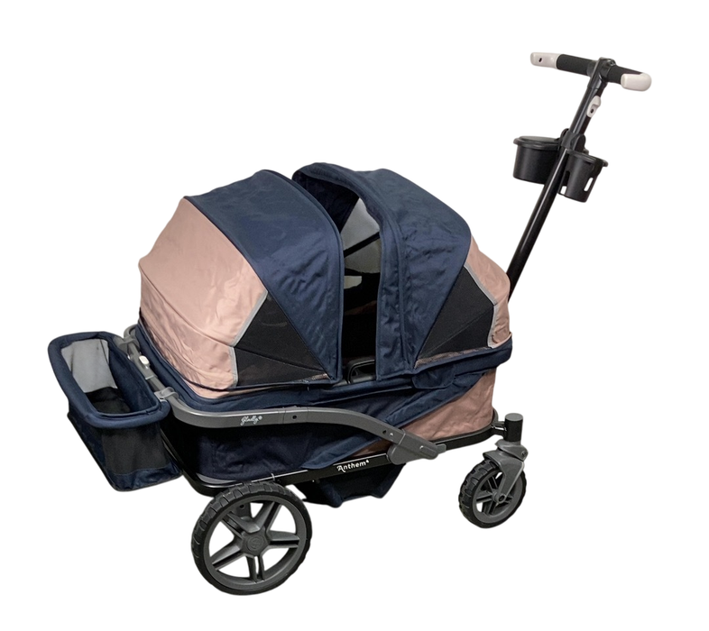 Shop Gladly Family Anthem4 Classic 4 Seater All Terrain Wagon Stroller, Sand and Sea at Goodbuygears