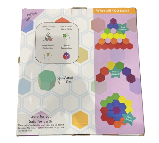 Shop Joy2b Hexablox, 21 Piece Set, ROYGBV at Goodbuygears