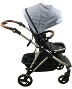 Shop Mockingbird Single to Double 2.0 Stroller, Sky, Windowpane, Silver With Penny Leather, 2025 at Goodbuygears