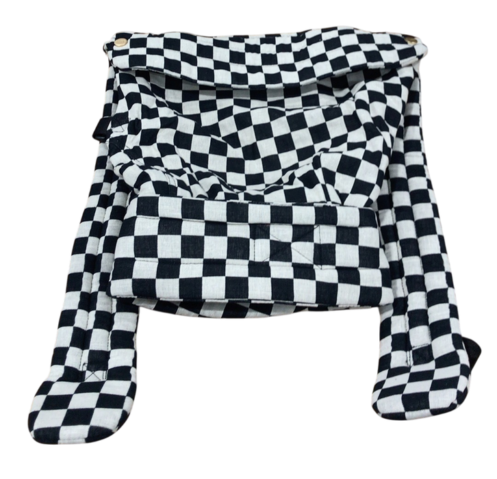 Shop Mabē The Monarch Carrier, Ebony Check at Goodbuygears