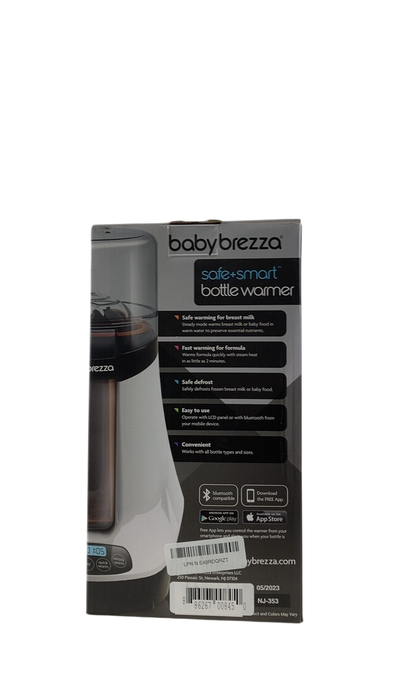 Shop Baby Brezza Safe + Smart Bottle Warmer, White on White at Goodbuygears