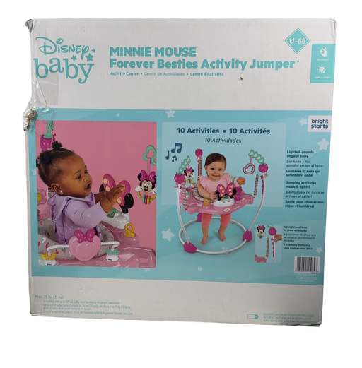 Shop Bright Starts Activity Jumper, Disney Baby Minnie Mouse Forever Besties at Goodbuygears