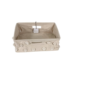 Shop Pehr Hide Away Basket, Small, Natural at Goodbuygears