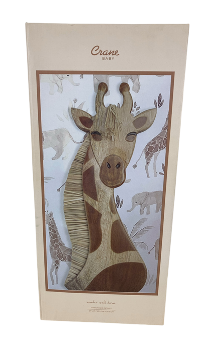 Shop Crane Baby Handcrafted Wood Wall Decor, Giraffe at Goodbuygears