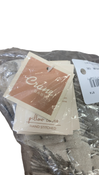 Shop Crane Baby Cotton Muslin Jacquards Pillow, Grey Feather at Goodbuygears