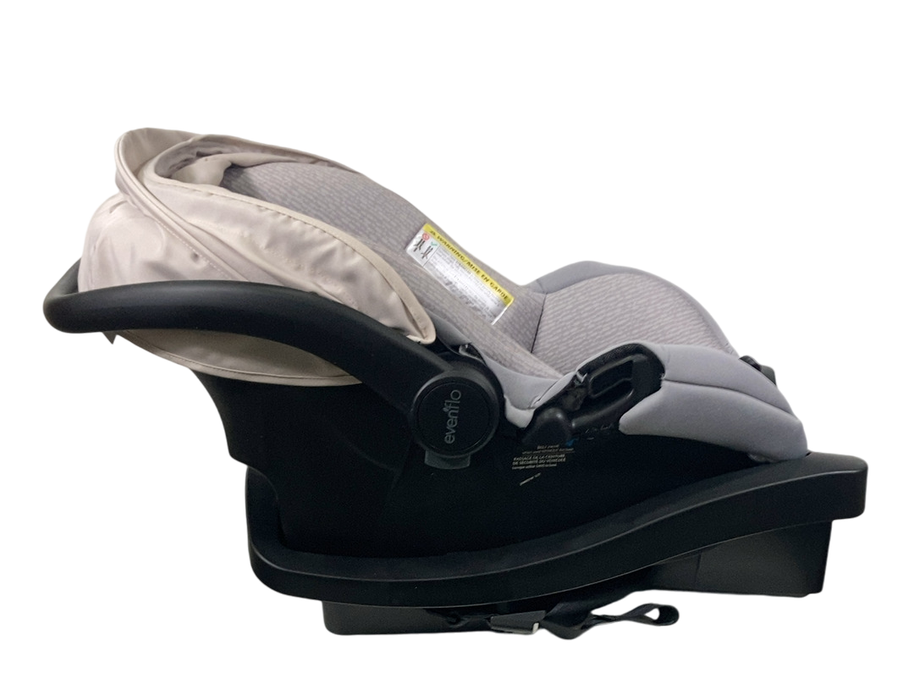 Shop Evenflo LiteMax 35 Infant Car Seat, 2024, River Stone Gray at Goodbuygears