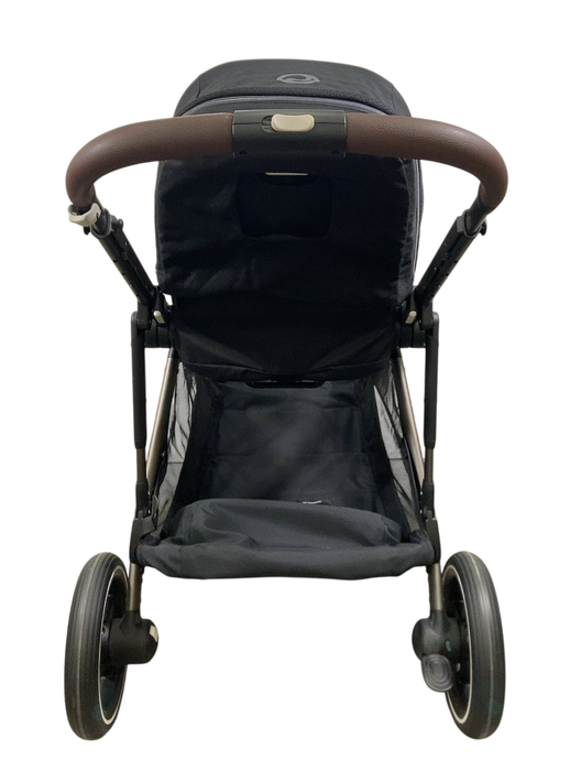 Shop Cybex Gazelle S Modular Stroller, 2024, Moon Black, Taupe Frame at Goodbuygears