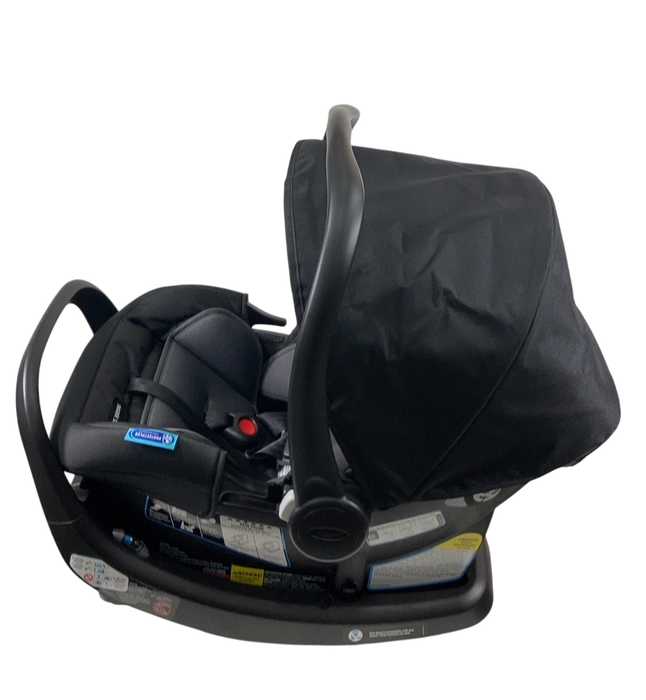 Shop Graco SnugFit 35 Infant Car Seat with Anti-Rebound Bar, Gotham, 2025 at Goodbuygears