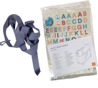 Shop Stokke JetKids BedBox + Crew Backpack Travel Bundle, Arctic Blue at Goodbuygears