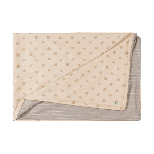 Shop Toki Mats Padded Play Mat Cover, Rainbow Stamp in Cream, Multiple Sizes at Goodbuygears