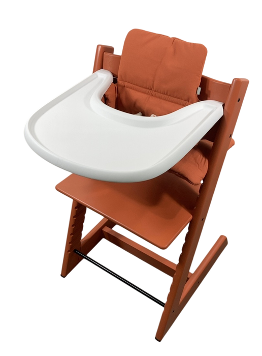 Shop Stokke Tripp Trapp Complete High Chair, Terracotta, Terracotta at Goodbuygears