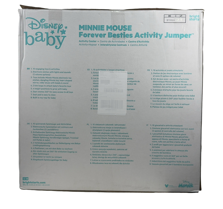 Shop Bright Starts Activity Jumper, Disney Baby Minnie Mouse Forever Besties at Goodbuygears