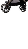Shop Cybex Gazelle S Modular Stroller, 2023, Moon Black, Taupe Frame at Goodbuygears