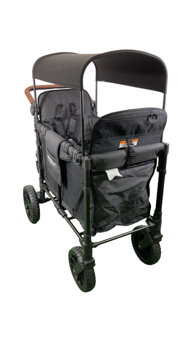 Shop Wonderfold W2 Luxe Multifunctional Double Stroller Wagon, 2022, Charcoal Black at Goodbuygears