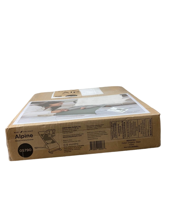 Shop Baby Delight Alpine Deluxe Portable Bouncer, Organic Sage at Goodbuygears