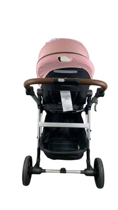 Shop Mockingbird Single 2.0 Stroller, 2025, Bloom, Silver With Penny Leather, Windowpane at Goodbuygears