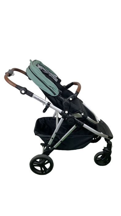 Shop Mockingbird Single to Double 2.0 Stroller, 2024, Sage, Silver With Penny Leather, Watercolor Drops at Goodbuygears