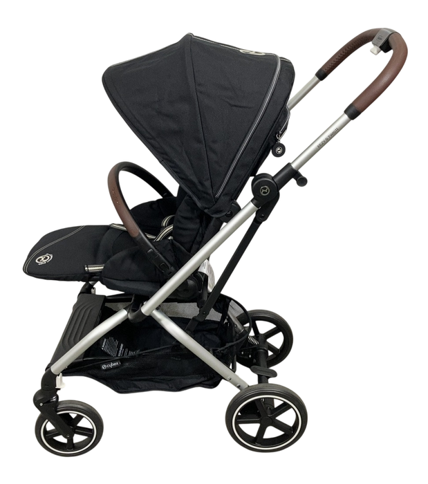 Shop Cybex Eezy S Twist+2 Stroller, 2022, Moon Black at Goodbuygears