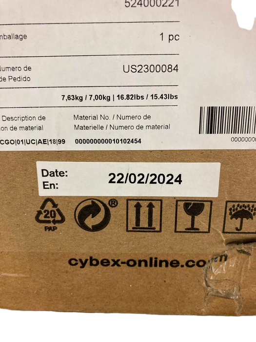 Shop Cybex Libelle Compact Stroller, 2024, Fog Grey at Goodbuygears