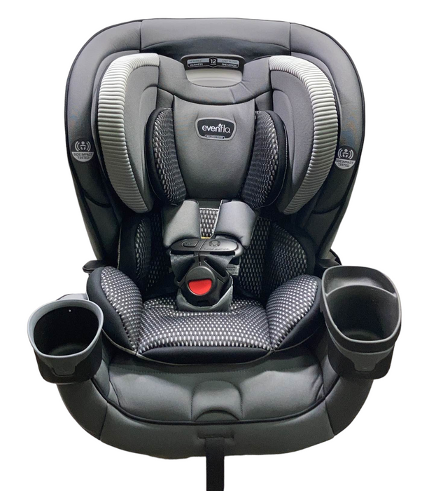 Evenflo EveryFit 4-in-1 Convertible Car Seat, 2022, Winston Gray