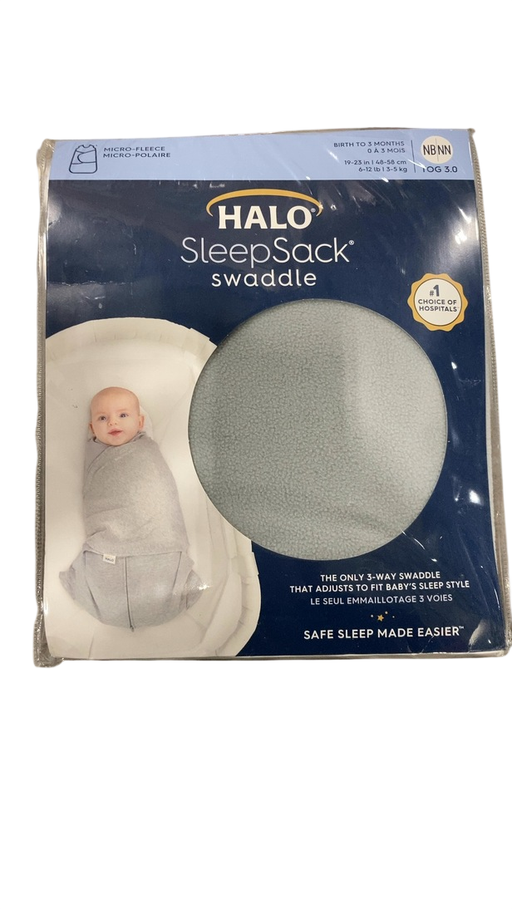 Shop Halo SleepSack Swaddle, Grey, Newborn at Goodbuygears