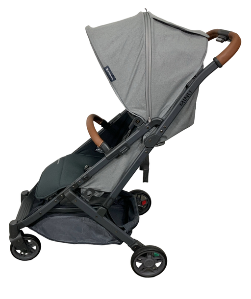 Shop UPPAbaby MINU V2 Stroller, 2023, Greyson (Charcoal Melange) at Goodbuygears