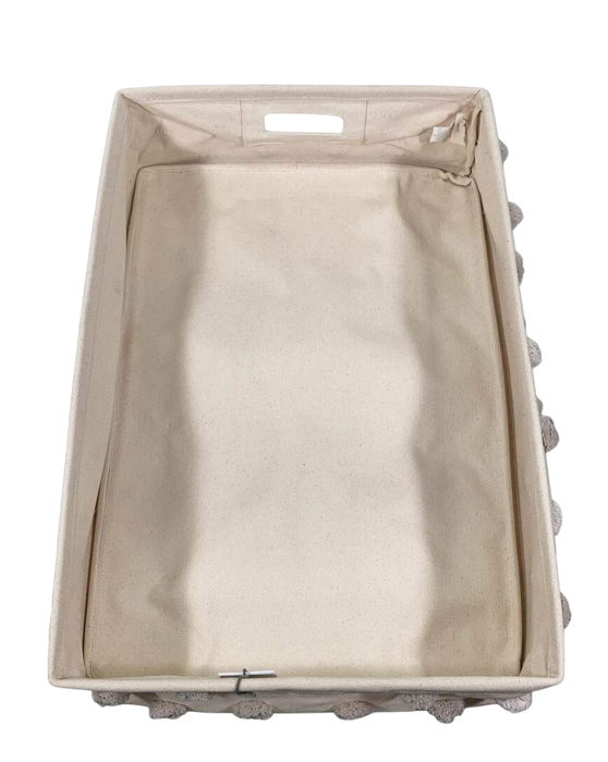 Shop Pehr Hide Away Basket, Grey, Large at Goodbuygears