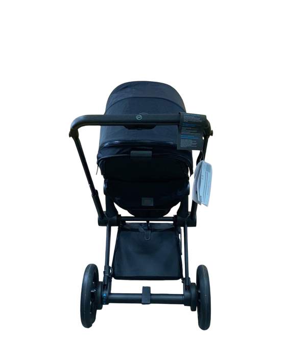 Shop Cybex E-PRIAM Electric Stroller, 2023, Deep Black, Matte Black, with Battery at Goodbuygears