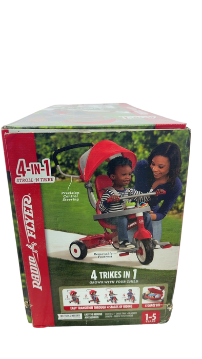 Shop Radio Flyer 4-in-1 Stroll 'n Trike, 481T, Red at Goodbuygears