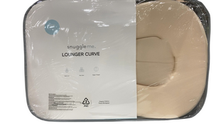 Shop Snuggle Me Organic Lounger Curve, Natural at Goodbuygears