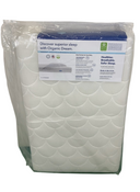 Shop Organic Dream ComfortCloud Mini Crib Mattress, White at Goodbuygears