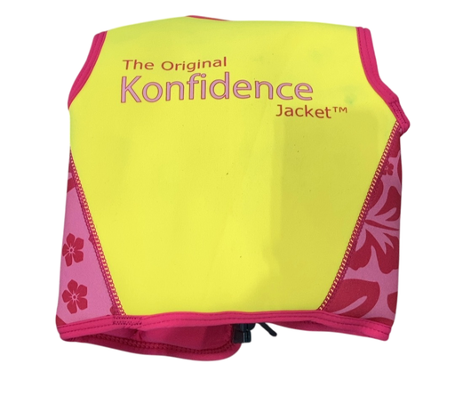 Shop Konfidence Original Swim Jacket, Pink Hibiscus Oahu, Small( 1.5-3 years) at Goodbuygears