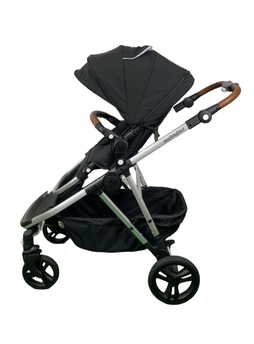 Shop Mockingbird Single to Double 2.0 Stroller, Black, Windowpane, Silver With Penny Leather, 2024 at Goodbuygears