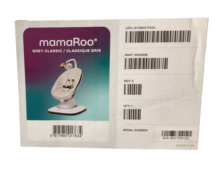 Shop 4moms MamaRoo Multi-Motion Baby Swing, Grey Classic at Goodbuygears