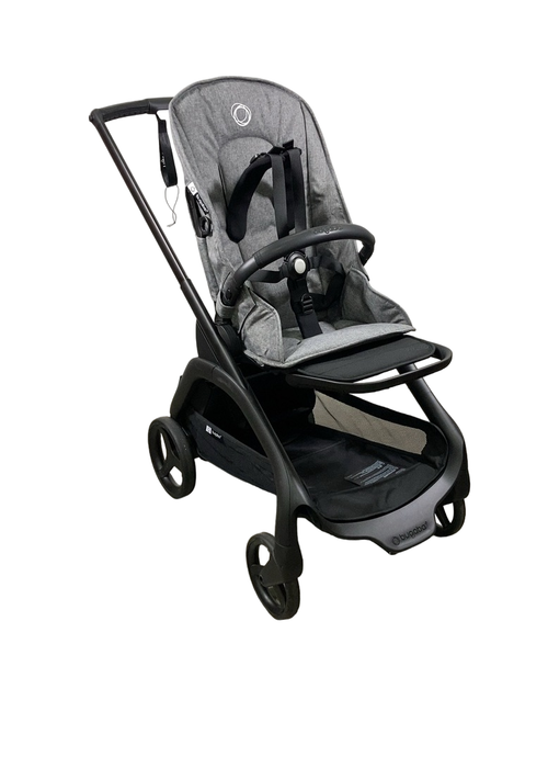 Shop Bugaboo Dragonfly Stroller, 2023, Black, Grey Melange, Midnight Black at Goodbuygears